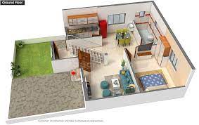 These models offer comfort and amenities for families with 1, 2 and even 3 children or the flexibility for a small family and a house office or two. Mahidev Construction Mahidev Ashiyana Garden Floor Plan Cantt Area Gaya