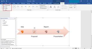 how to create a timeline in word