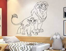 Wall Decal The Lion King Cartoon Wall