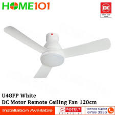 kdk dc motor ceiling fan 120cm with led