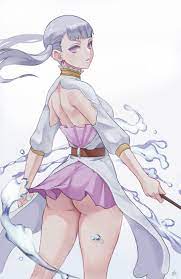 Zefrableu, white hair, ass, thighs, anime girls, Black Clover, Noelle Silva  | 974x1500 Wallpaper - wallhaven.cc