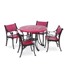 round outdoor patio table table only