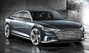 This rather slinky looking thing is the audi prologue. Audi Prologue Rendered As Road Going Audi A9 Sportback Gtspirit