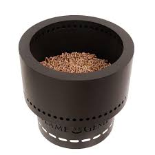 Transport wood pellets from campsite to campsite without problems. Flame Genie Pellet Fire Pit Camping World