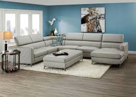 cherry hardwood floor with gray furniture