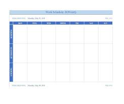 26 Blank Weekly Calendar Templates Pdf Excel Word