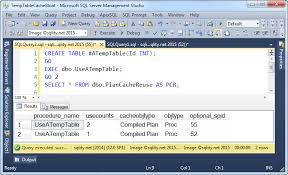 temp table name cause plan cache bloat