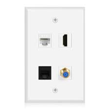 Wall Plate Faceplate Cat6 Ethernet