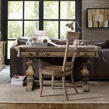 Tynecastle home office writing desk collection by hooker furniture. Hooker Furniture Sorella 60 Writing Desk In Light Antique Taupe 5107 10458
