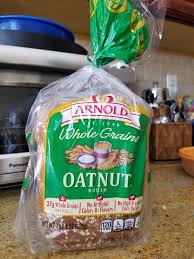 arnold bread whole grains oatnut