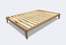 solid timber bed base made in