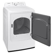 The washing machine door will be locked when it detects water in the . Reviews For Samsung 7 2 Cu Ft 240 Volt White Electric Dryer With Sensor Dry Dve41a3000w The Home Depot