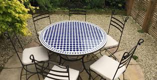 Shop our best selection of mosaic tile top patio table sets to reflect your style and inspire your outdoor space. Mosaic Tables