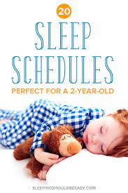 2 year old sleep schedule sleeping