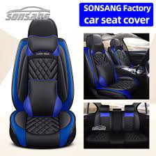 Automotive Seat Covers Red Universal