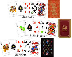 When japan cut off its relations with the western world in 1633 there was a ban on all foreign playing cards as they encouraged illegal gambling. Super Mario Playing Cards Japan Trend Shop