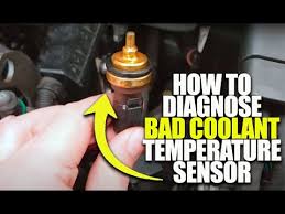 diagnose bad coolant rature sensor