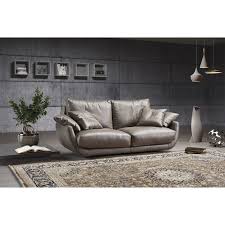 genuine leather 2 meter sofa viterbo