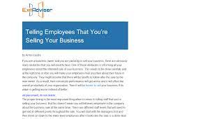 The employee's details should be in the letter. Letter To Employees Telling Staff About The Sale