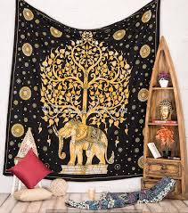 Elephant Hippie Tapestry Wall Hangings