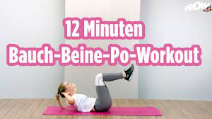 Halte die position kurz und bewege. 12 Minuten Bauch Beine Workout Daria Zeigt Wie Einfach Es Ist Fit Zu Bleiben Youtube