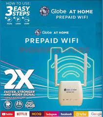 globe home wifi prepaid wifi with free