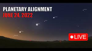 LIVE Planetary Alignment June 24, 2022 ...