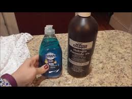 hydrogen peroxide remove stains