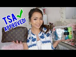 tsa approved makeup bag toiletries