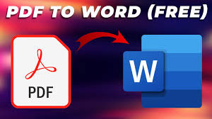 pdf to word how to convert pdf files