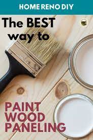 How To Paint Wood Paneling Country