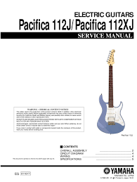 View guitar yamaha electric guitar service manual online or download in pfd format. Yamaha Pacifica Guitar Wiring Diagram Repair Diagram Sight