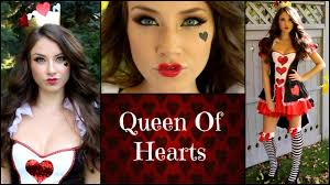 queen of hearts halloween makeup