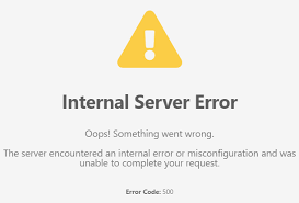 500 internal server error after ubuntu
