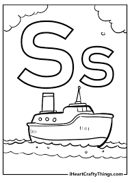 letter s coloring pages 100 free