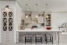 Light Gray Kitchen Cabinets With