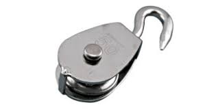 stainless steel swivel block with hook