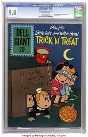 Image result for trick or treat comic dell