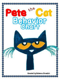 Pete The Cat Behavior Chart By Rebecca Jeanette Teaches Tpt