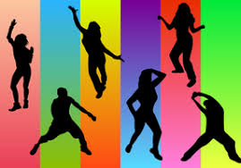 dance fitness vector art icons and