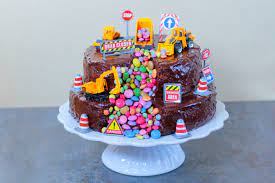 Zur jause, als geburtstagskuchen oder einfach so. Bagger Torte Digger Cake City Cupcakes