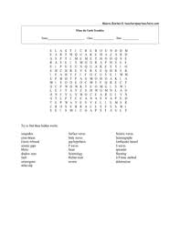 Epicenter of an earthquake directly above the focus on the earth's surface is the earthquake epicenter. Earthquakes Word Search Worksheets Teaching Resources Tpt