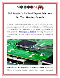 ps5 repair in andheri expert solutions