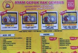 Entdecke rezepte, einrichtungsideen, stilinterpretationen und andere ideen zum ausprobieren. Review Ayam Gepuk Pak Gembus Malaysia