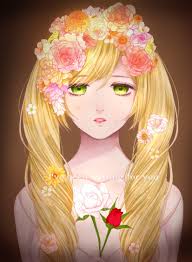 Check out the ideas at alhairstyles. Long Hair Blonde Green Eyes Anime Anime Girls Flowers Crying Hd Wallpapers Desktop And Mobile Images Photos