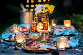 16 romantic candle light dinner ideas