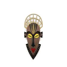 African Wall Mask Modern African Mask