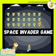 In the say hello block, we can replace 'hello' by 'hello world!'. How To Make Space Invader Scratch Game Easy Scratch Game