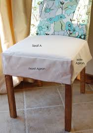Drop Cloth Parson Chair Slipcovers