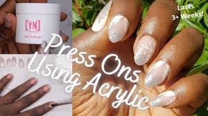 on nails with acrylic powder